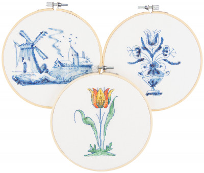 Delft Blue (Set of 3) / GOK610A