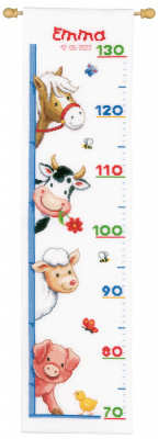 Farm Animals - Growth Chart - Bellpull / PNV11384