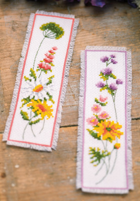Flowers- Bookmark set of 2 / PNV12541