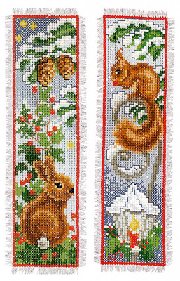 Rabbit & Squirrel Bookmark Set of 2 / PNV143589