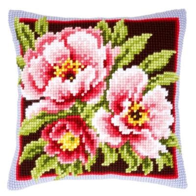 Pink Flowers Pillow / PNV144348