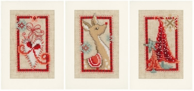 Christmas Cards Christmas Symbols (Set of 3) / PNV154080