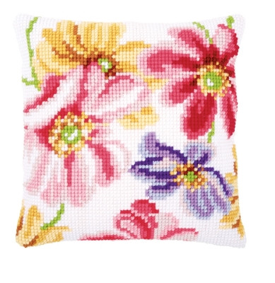 Colorful Flowers Cushion / PNV154104