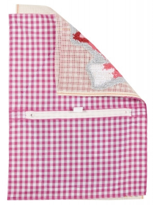 Pink Cushion Back with Zipper / PNV154660
