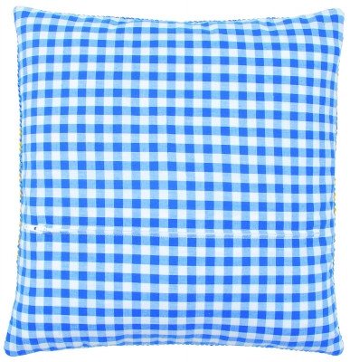 Blue Cushion Back with Zipper / PNV154663