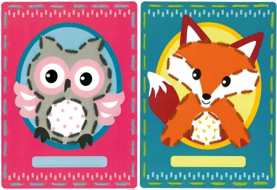 Owl/Fox Cards (set of 2) / PNV157034