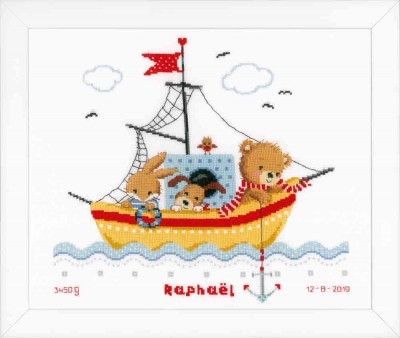 Boat Sailing - 
 Birth Announcement / PNV168466