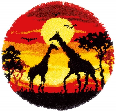 African Sunset - 
 Latch Hook / PNV179172