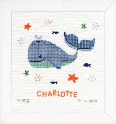 Whales Fun - Birth Announcement / PNV191830