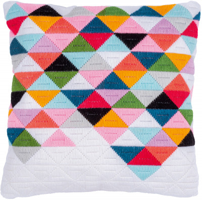 Triangles Cushion - Long Stitch / PNV199401