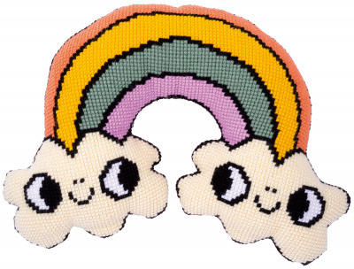 Rainbow Shaped Cushion 
 by Eva Mouton / PNV199813