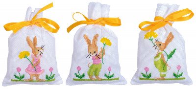 Easter Rabbit Bags - Set of 3 / PNV200379
