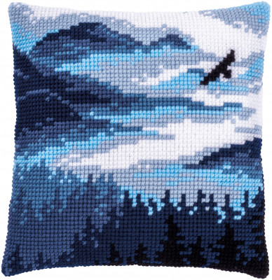 Blue Landscape Cushion / PNV201595