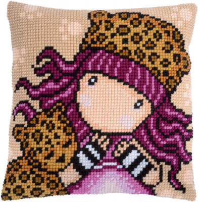 Gorjuss Purrrrrfect Love Cushion / PNV201820