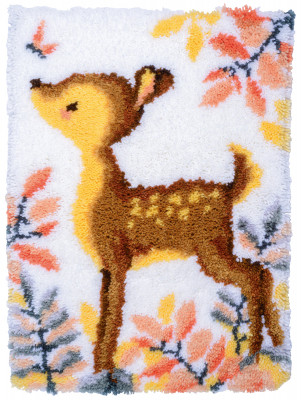 Deer - Latch Hook Rug / PNV202516
