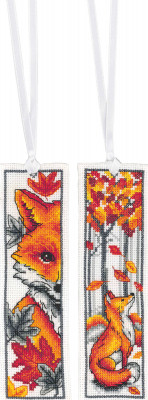 Foxes (set of 2) - Bookmarks / PNV203222
