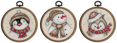 Winter Characters (set of 3) / PNV206920