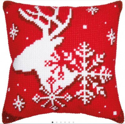 Christmas Deer Cushion / PNV207161