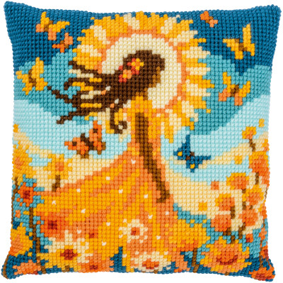 Girl With The Sun Cushion / PNV212141