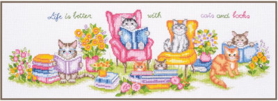 Kittens & Books / PNV213990