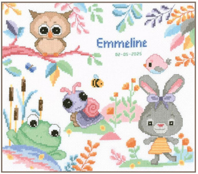 Animals in the Forest - Birth Announcement / PNV214506