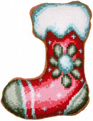 Christmas Stocking - Shaped Cushion / PNV215336
