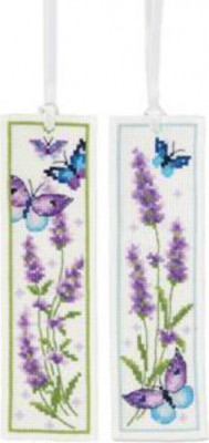 Lavender & Butterflies - Bookmark - Set of 2 / PNV216098