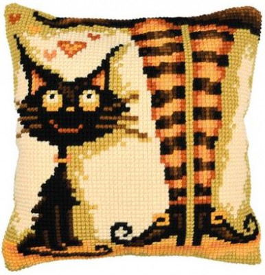 Cat Loves Her Witch - Cushion / PNV216228
