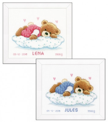 Snoozing Teddy Bear / PNV2201