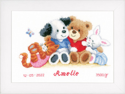Animal Friends - Birth Announcement / PNV2202