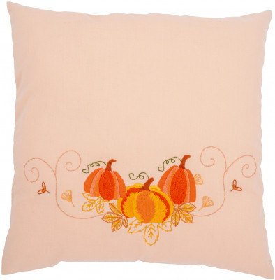 Autumn Pumpkins - Cushion - Embroidery / PNV222385