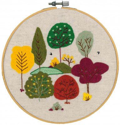 Autumn Forest Hoop - Embroidery / PNV222674