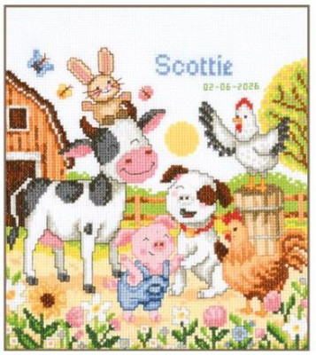 Farm Animals- Birth Announcement / PNV225811