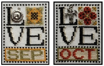 September/October(2 Designs) - Love Bits / Hinzeit