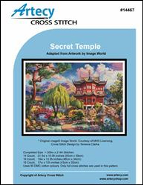 Secret Temple- #14467-Mhs / Artecy Cross Stitch