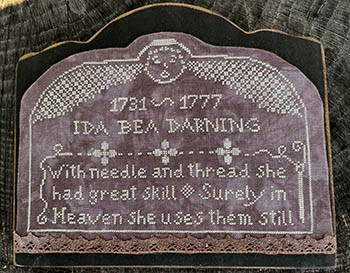 May Thy Needles Rest in Peace 3, Ida Bea Darning / Running With Needles & Scissors