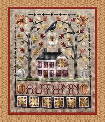 Autumn Saltbox / Waxing Moon Designs