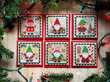 Christmas Gnome Littles / Waxing Moon Designs