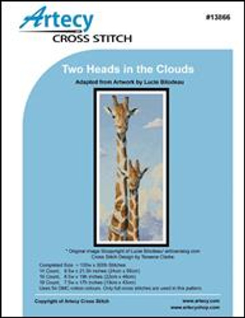 Two Heads In The Clouds - #13866-Artl / Artecy Cross Stitch