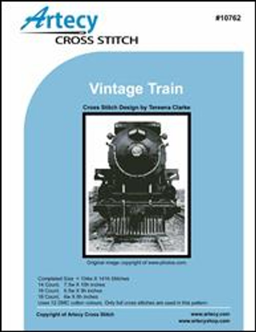 Vintage Train - #10762 / Artecy Cross Stitch
