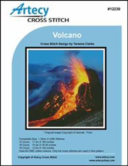 Volcano - #12230 / Artecy Cross Stitch