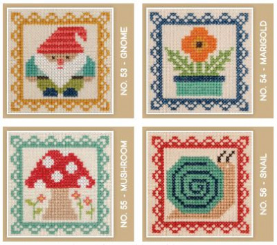 Bee In My Bonnet Stitch Cards - Set N  / It's Sew Emma