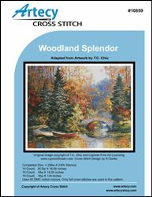 Woodland Splendor - #10859-Cyprs / Artecy Cross Stitch