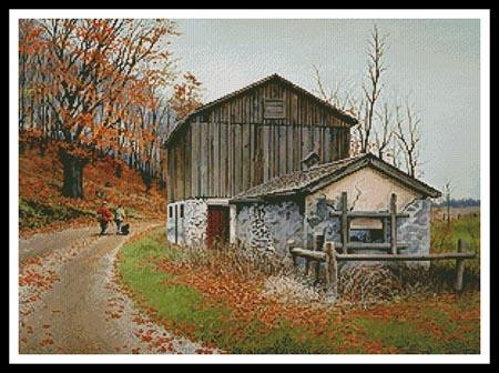 Autumn's Pastime - #11496-Pfld / The Sweetheart Tree