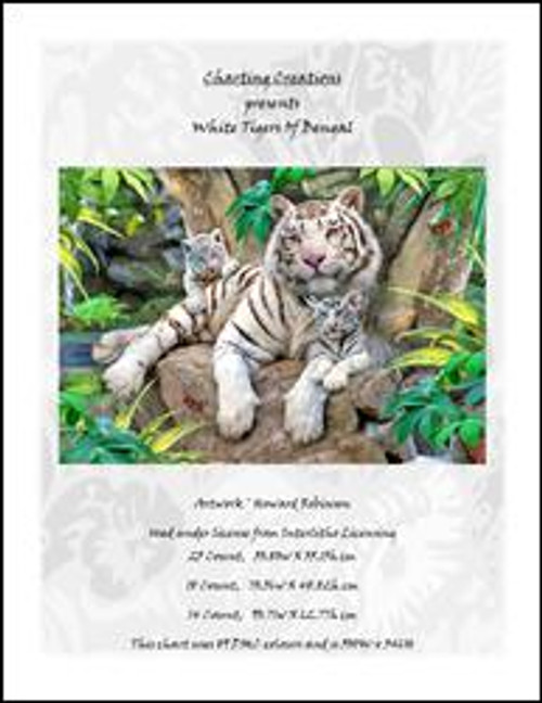 White Tigers Of Bengal / Charting Creations