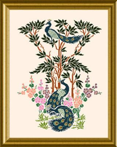 Peacock Panel / Papillon Creations