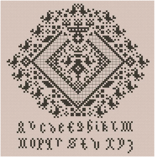 Vierlande Sisters #5 - Hilde / StitchyBox Samplers