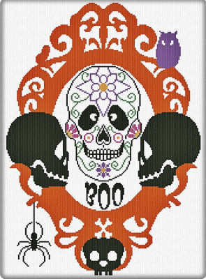Halloween Gallery: Boo / Alessandra Adelaide Needleworks