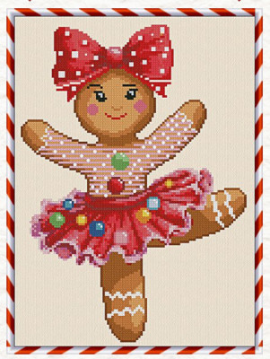 Gingerbread Baking Co - Ballerina / Alessandra Adelaide Needleworks