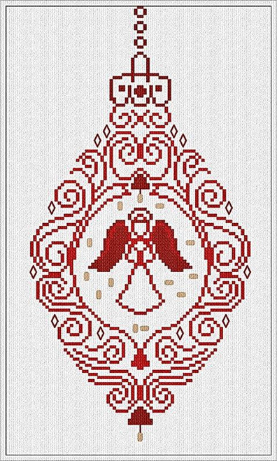 Angel Ornament / Alessandra Adelaide Needleworks